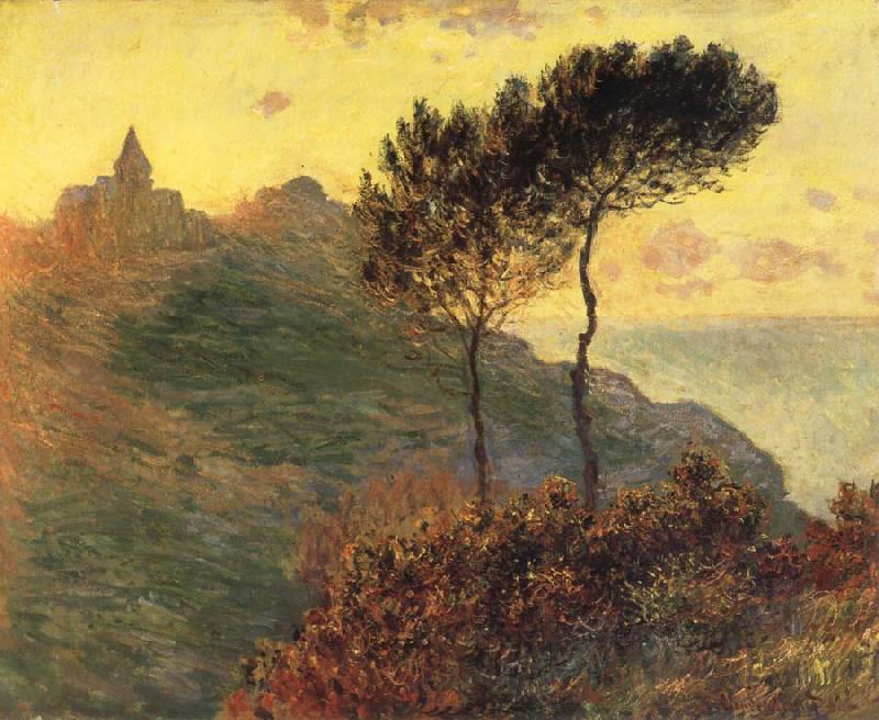 Claude Monet The Church at Varengeville,Grey Weather oil painting image